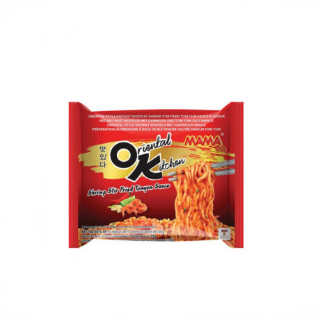 Mama Oriental K Shrimp Stir Fried Tom yum Sauce Noodles