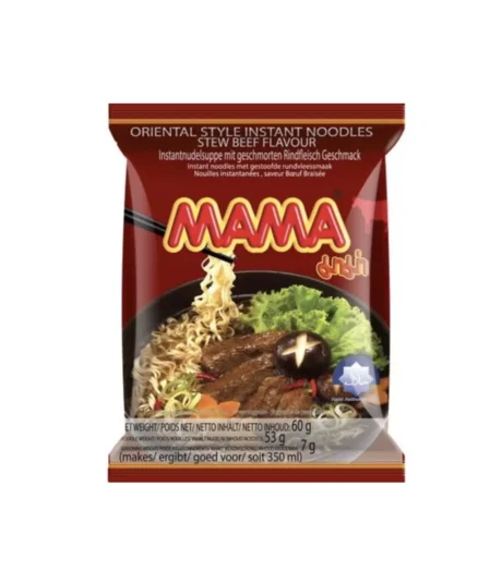 Mama Instant Noodles Stew Beef